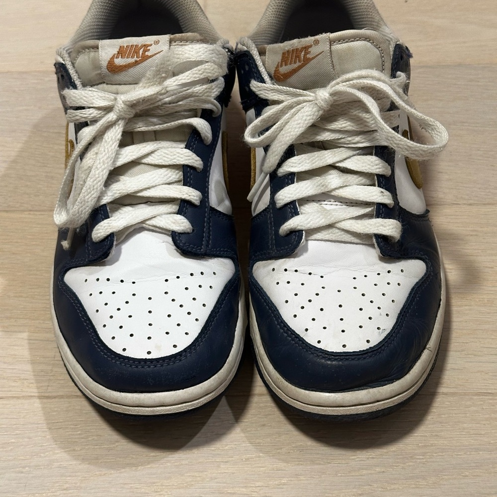 Nike Navy and White Athletic Shoes